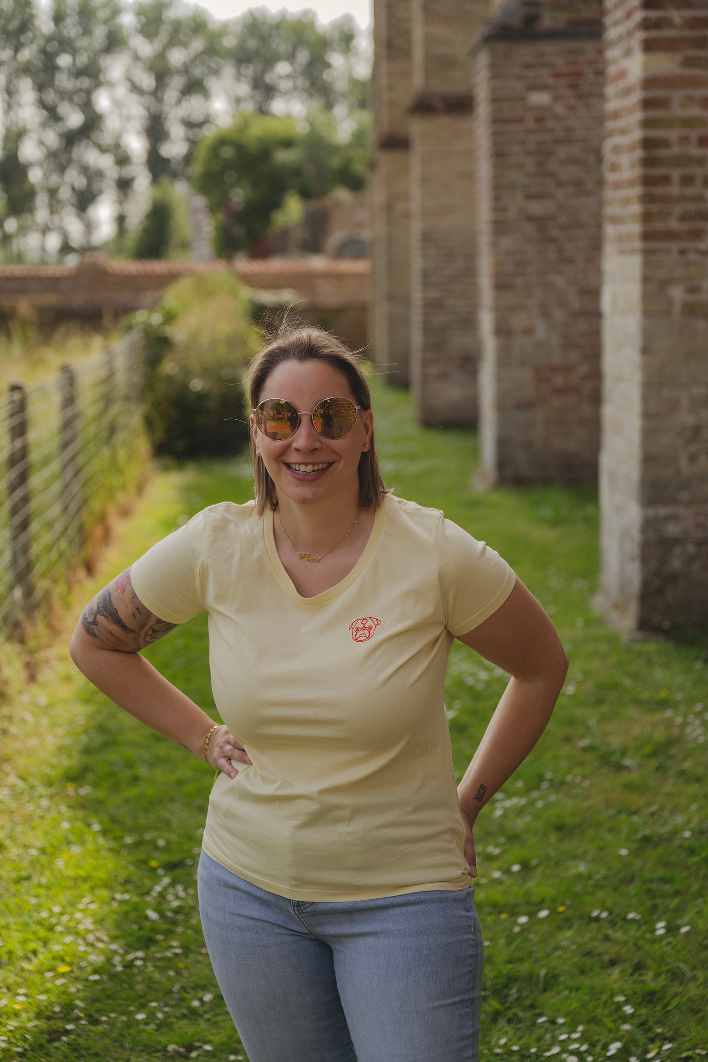Dames T-shirt Butter