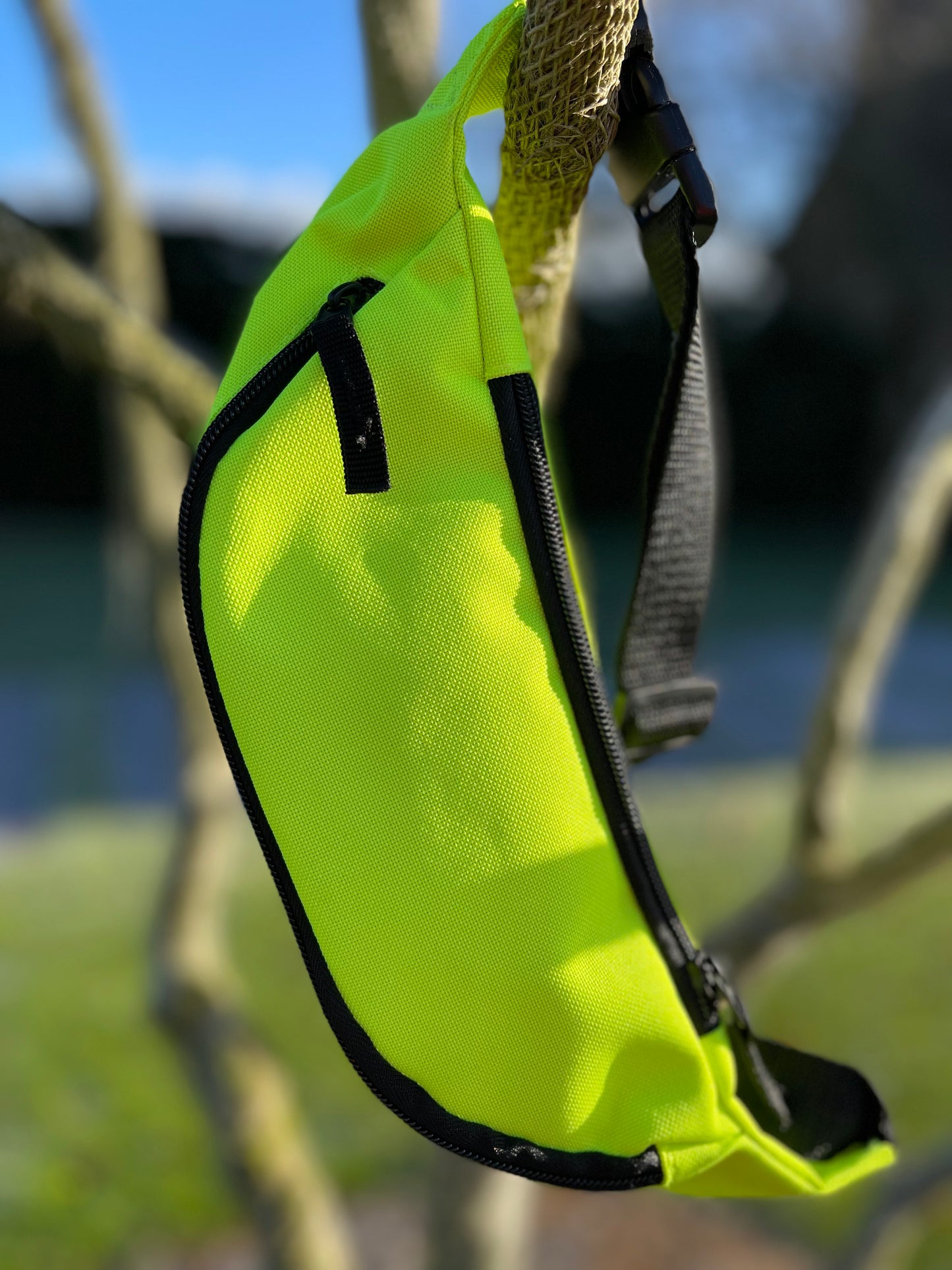 Buideltasje Fluo Geel